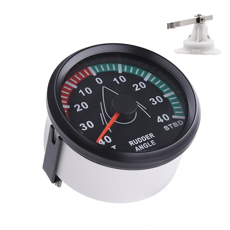 85mm Rudder Angle Indicator 0-190 ohm With Rudder Angle Sensor Set 12V/24V For Car Truck Boat Marine Accessories