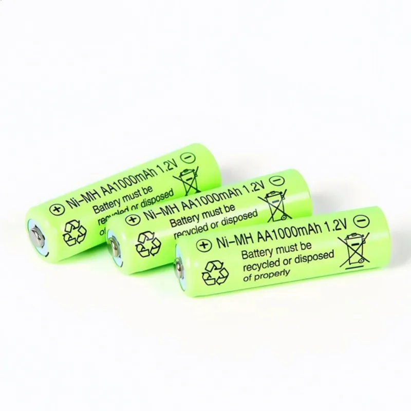1.2V 1000mAh AA NI-MH rechargeable battery