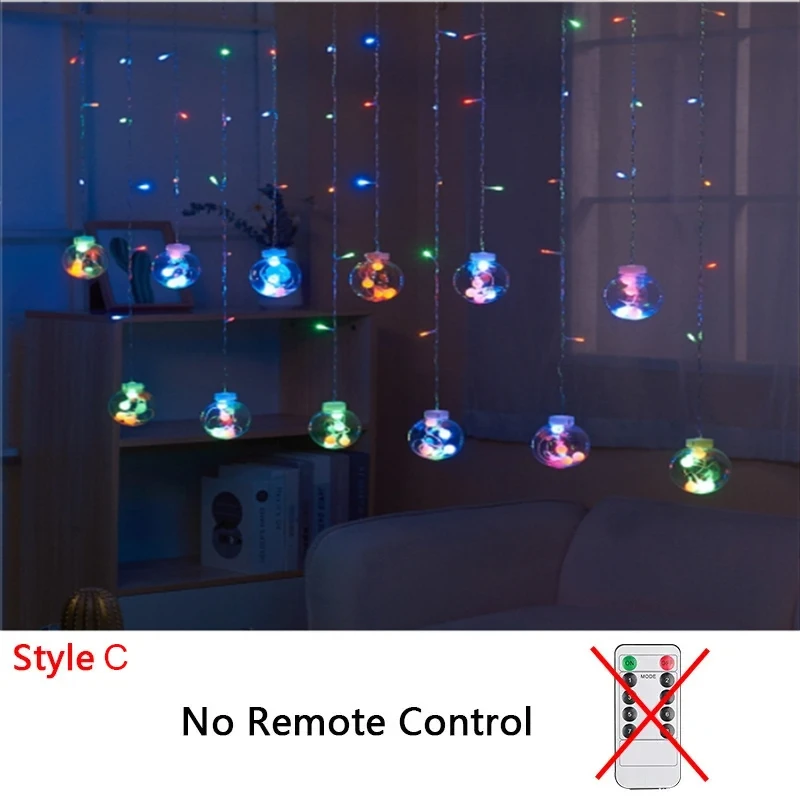 Navidad 3,5 M LED estrella cadena de luces guirnalda cadena estrella lámpara decoración de cortina al aire libre para vacaciones decoración de boda: Morado / X