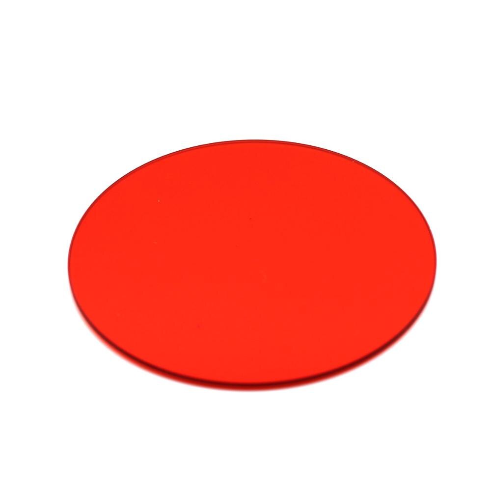Filtre passe-bande de couleur rouge IR 650nm de 58mm de diamètre HB650
