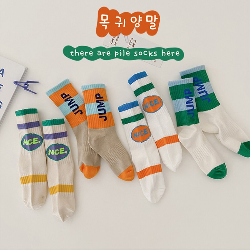 4 Pcs Contrasterende Kleur Baby Sok Baby Accessoires Recien Nacido Baby Meisje Kleding Giet Bébés Kinderen Sokken Baby Boy kleding