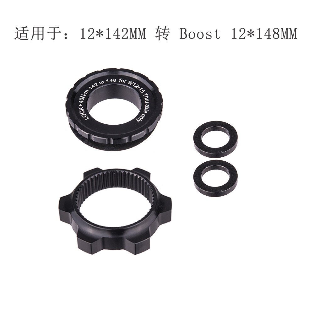 Ztto Fiets Hub Center Lock Adapter Om 6 Bolt Disc Brake Boost Hub Spacer 15X100 15X110 Voor Achter Washer 12X148 Steekas: 03