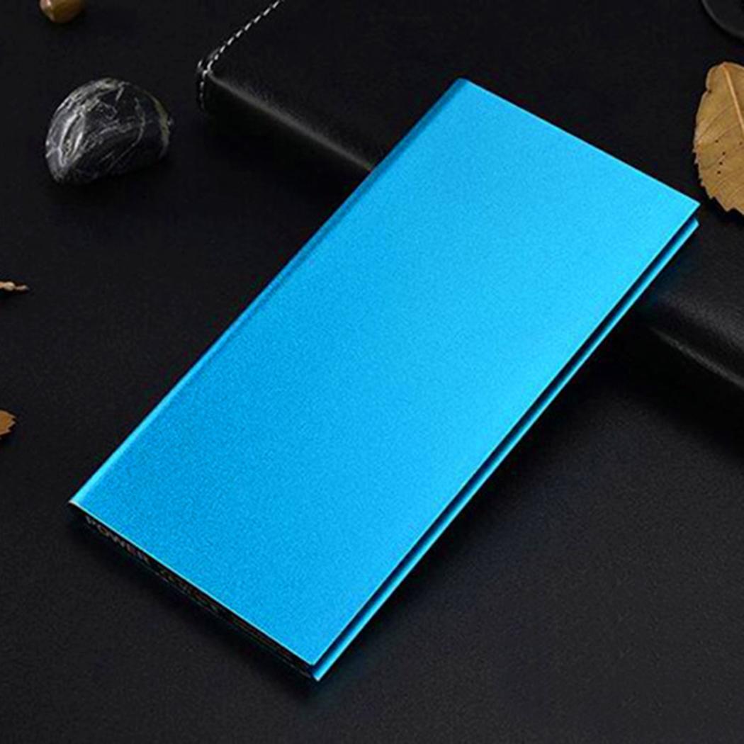 Ultra-dünne 10000Mah Power Bank Tragbare Ladegerät Externe Batterie Dual USB Power Für xiaomi Tabletten Poverbank