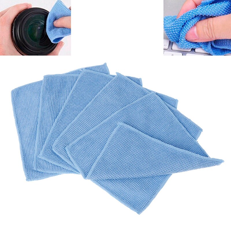 5 Stks/partij Lens Kleding Camera Schoonmaakdoekje Microfiber Telefoon Scherm Cleaner Zonnebril Camera Stofdoek Doekjes Eyewear Accessoires