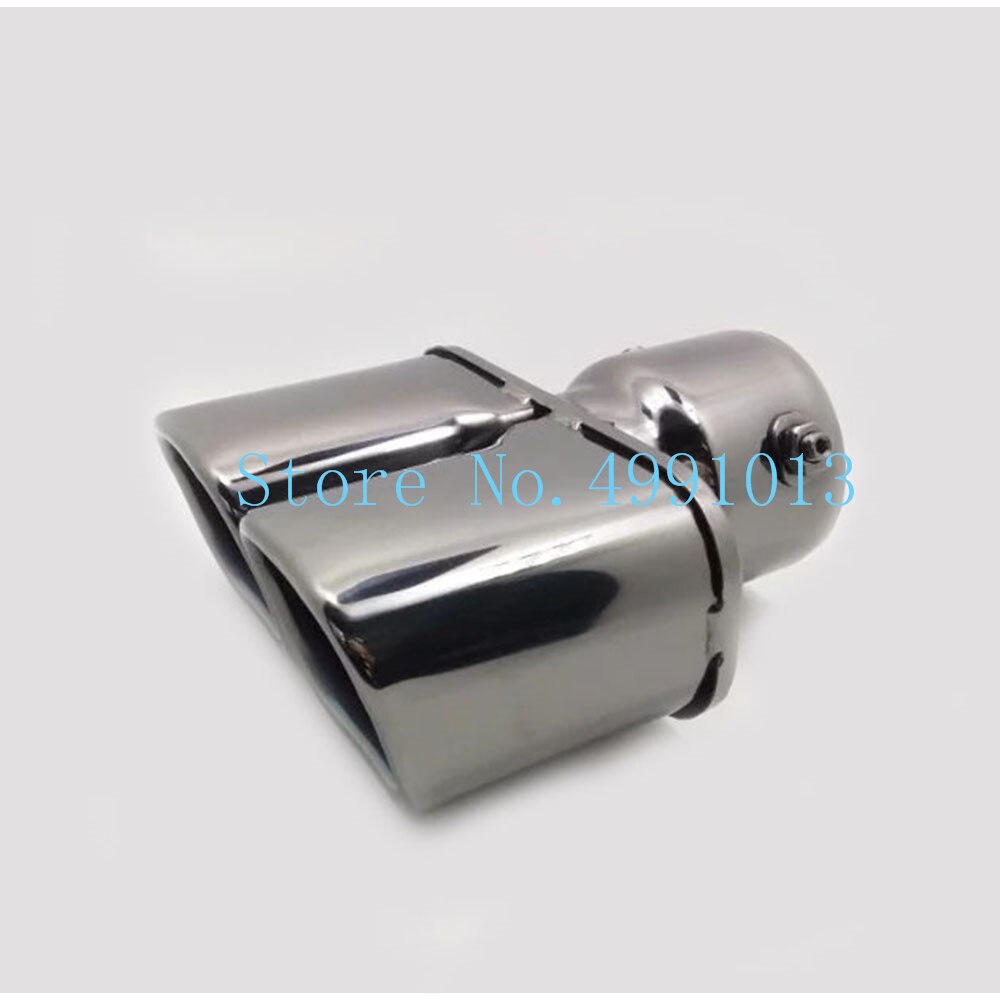 For Nissan NOTE car style muffler exterior end tail pipe dedicate stainless steel exhaust tip tail frame outlet