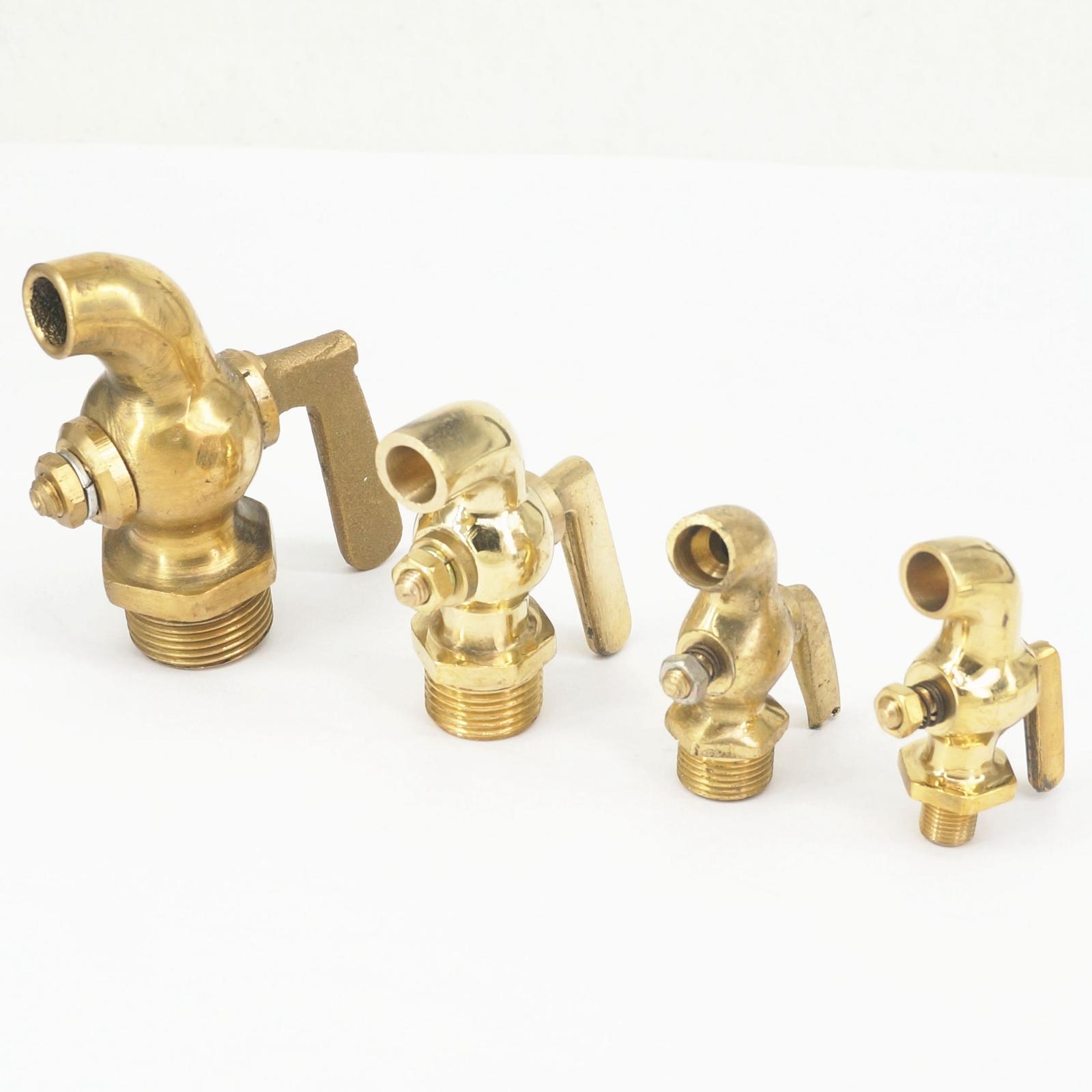 1/8 "1/4" 3/8 "1/2" Bsp Brons Messing Handvat Kraan Benzinekraan Tap 0-80 Celius thee-Oven Waterkoker Isolatie Vat