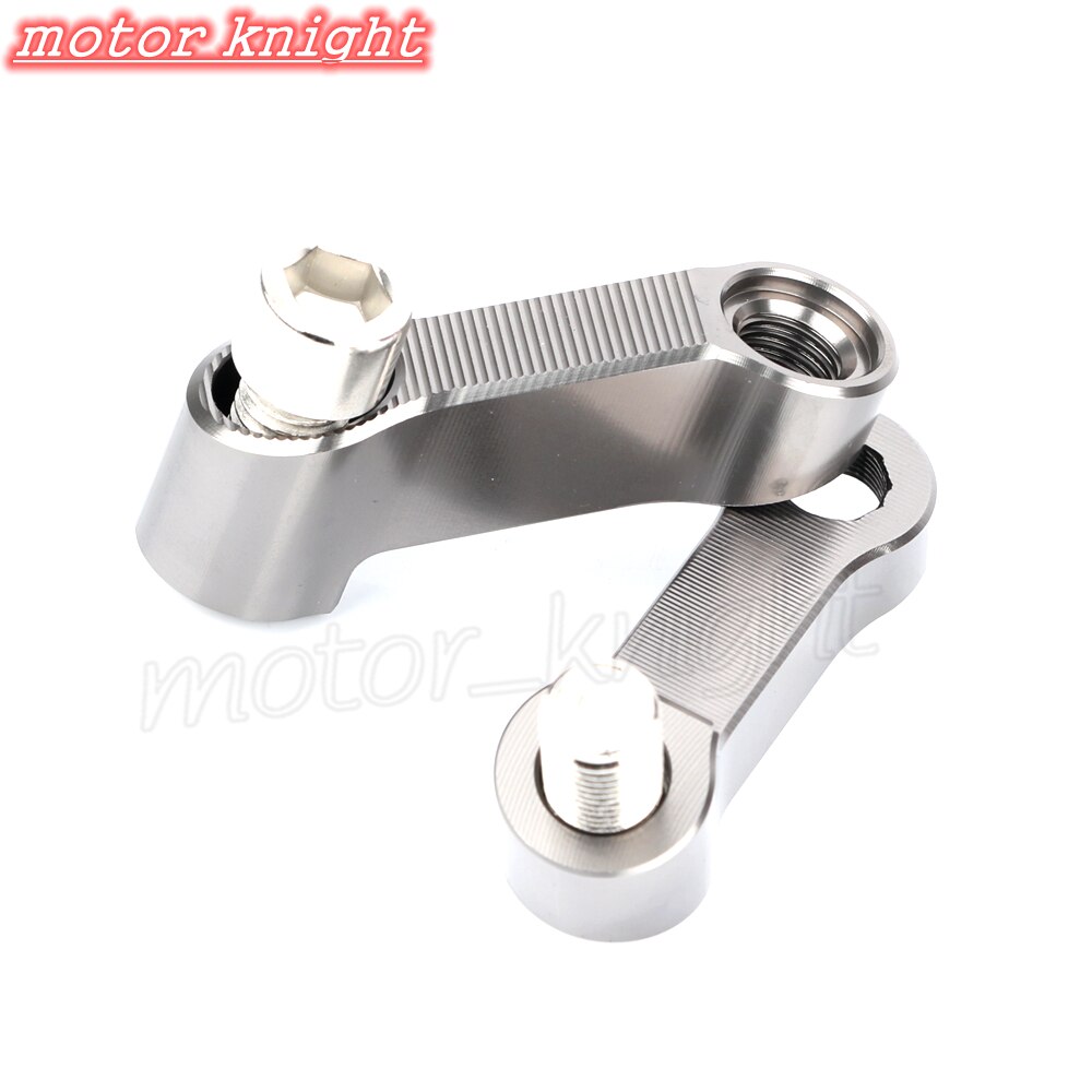 Para CB1000R CB600F Hornet CB600/CB900 CB1300SF CB750 CB400 extensores de espejos de motocicleta adaptador de extensión espaciadores