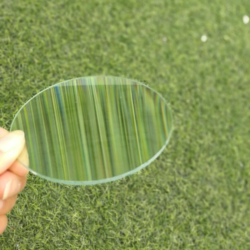 100mm Large Optical Glass Double Convex Glass Lens Focal Length 320mm Optics DIY Projector 1PC