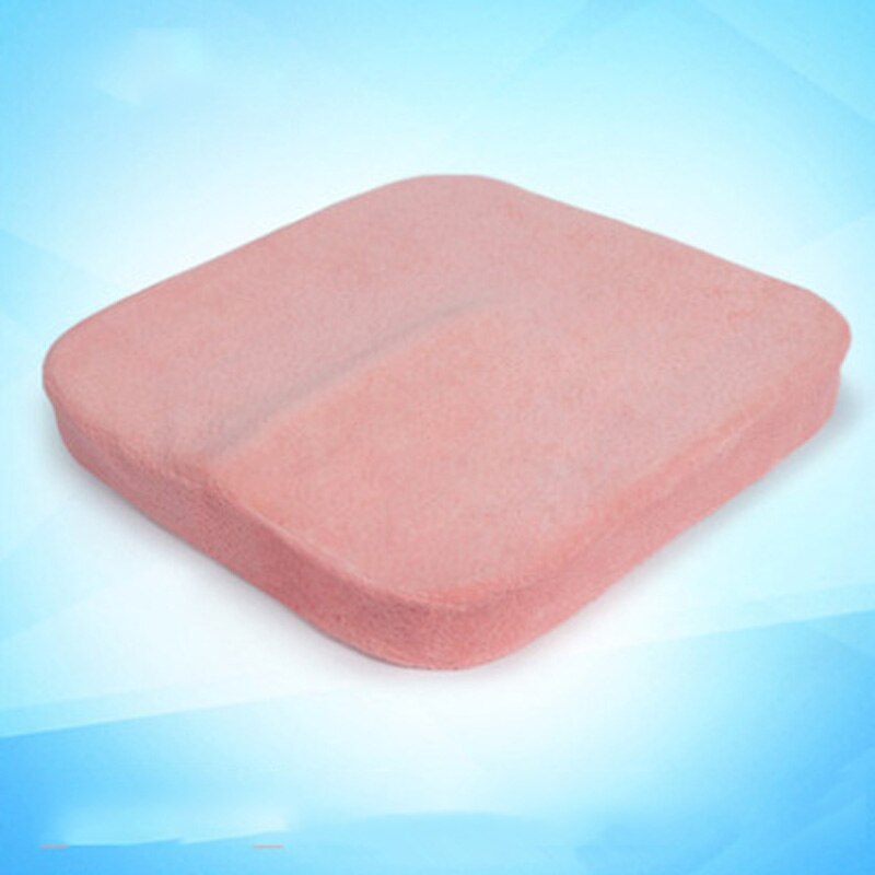 Body slow rebound memory pude bil memory foam pude flot pude til flot bund skønhedspude: Lyserød