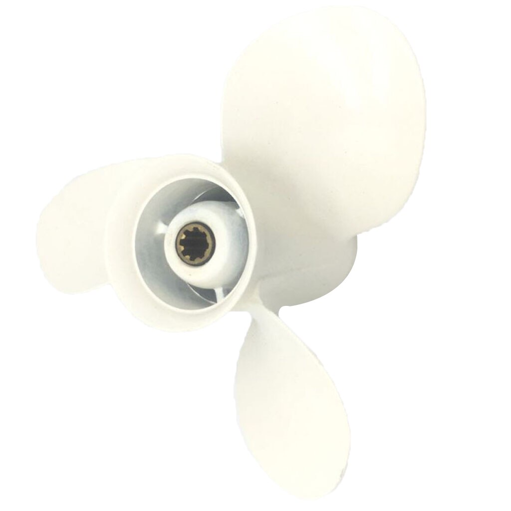 Aluminum Boat Motor Propeller 9 1/4x11 J For Yamaha Outboard
