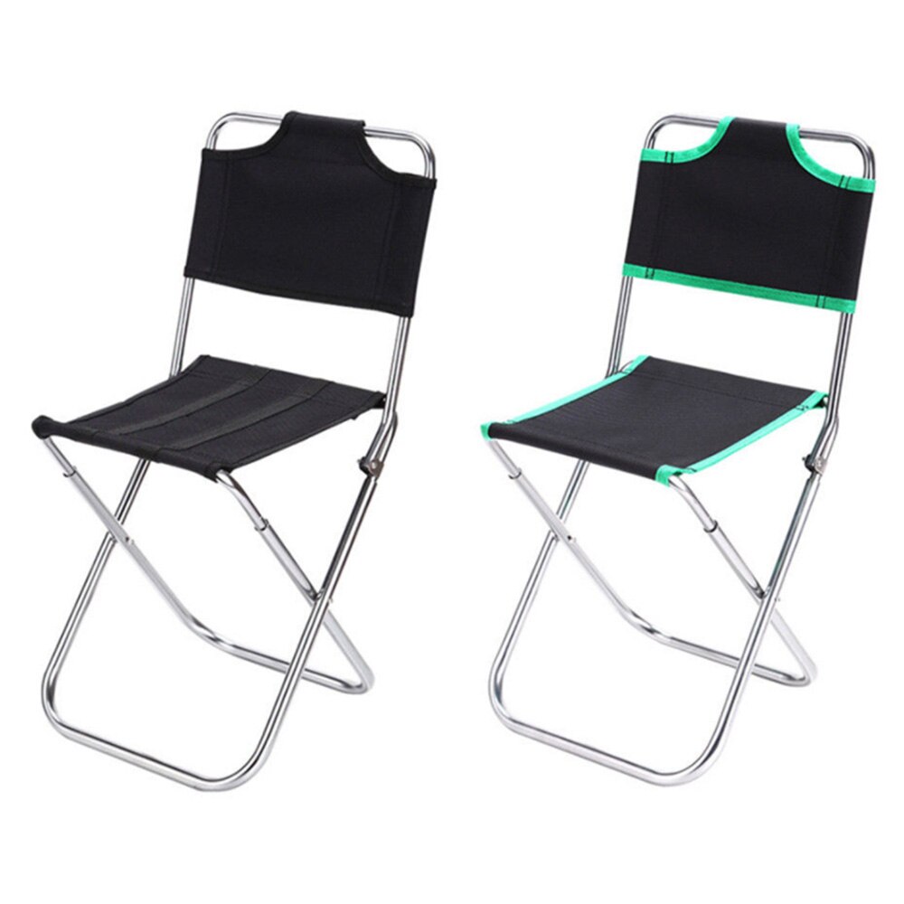 Utomhus hopfällbar aluminium stål stol fiskestol hopfällbara stolar camping picknick strand resa bärbar