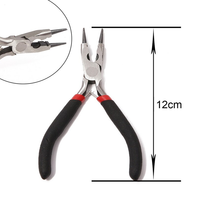 Jewelry Pliers Tools & Equipment Kit Long Needle Round Nose Cutting Wire Pliers For Jewelry Making Handmade Accessories: 12