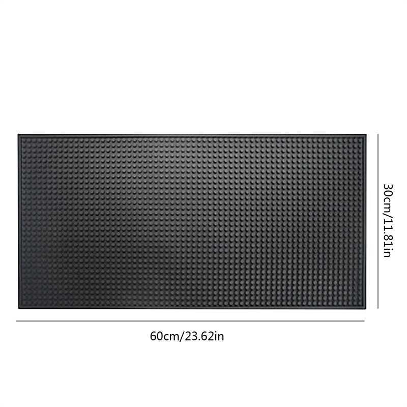 Estera de PVC para Bar, esteras antideslizantes para cafetería, estera para tazas para el hogar, impermeable, resistente al calor, duradera, barra de drenaje, estera para derrames de servicio para el hogar, Bar y cafetería