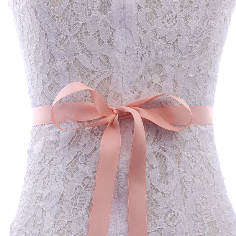 Missrdress crystal pearls bryllup bælte diamant brude bælte sølv rhinestones bælte sash til brude brudepige kjoler  jk847: Rødme