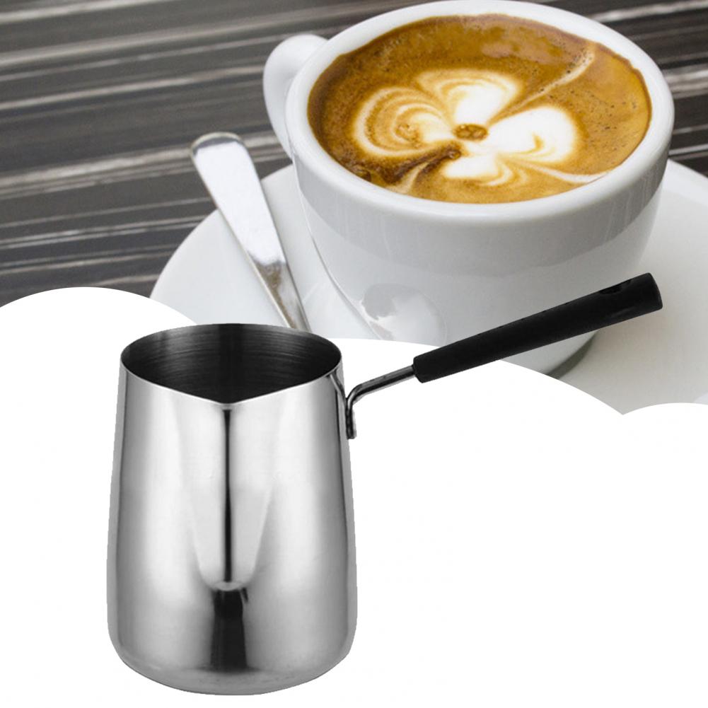 Melting Pot Heat Ressistant Easy to Clean Mini Milk Frothing Pitcher for Coffee Making