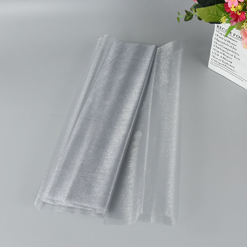 Rollo de tul para decoración de boda, tela transparente de Organza de cristal para fondo de de cumpleaños, fajas para silla de boda, hilo decorativo, 5/10m: M / violet