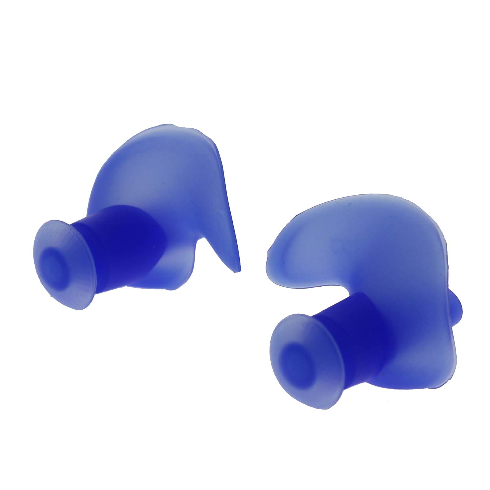 1 Paar Professionele Volwassen Anti-geluid Zachte Siliconen Zwemmen Waterdichte Oordopjes-Blauw