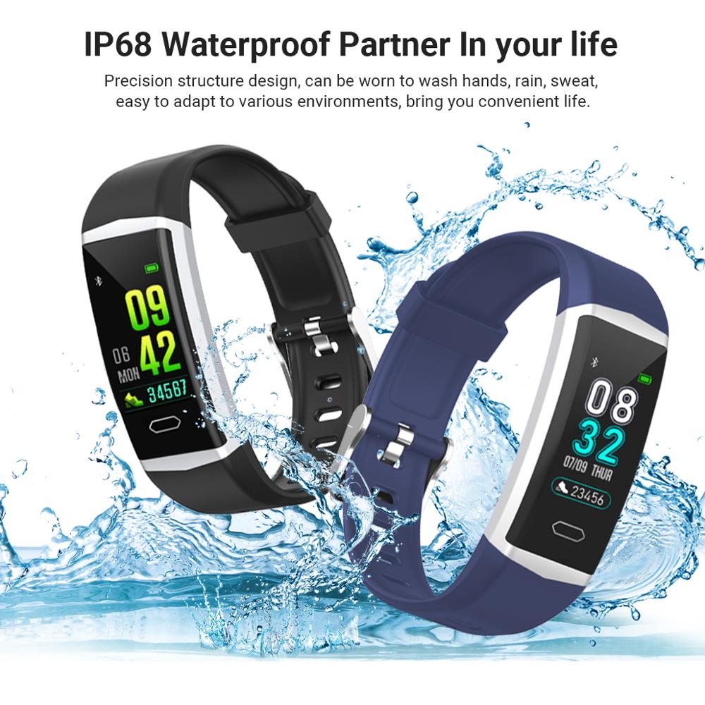 B5 GPS Swimming Smart Bracelet Band Fitness Tracker Blood Pressure Monitoring Multi-sport IP68 waterpoof Sport Smartband