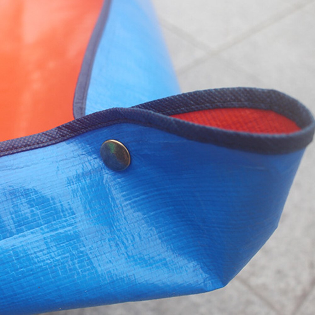 1X1 Meter Becken Faltbare Mehrweg Mischen Boden matt Quadratische Wasserdichte Land Kissen sperren Anlage Ändern Verdicken Pad gartenarbeit