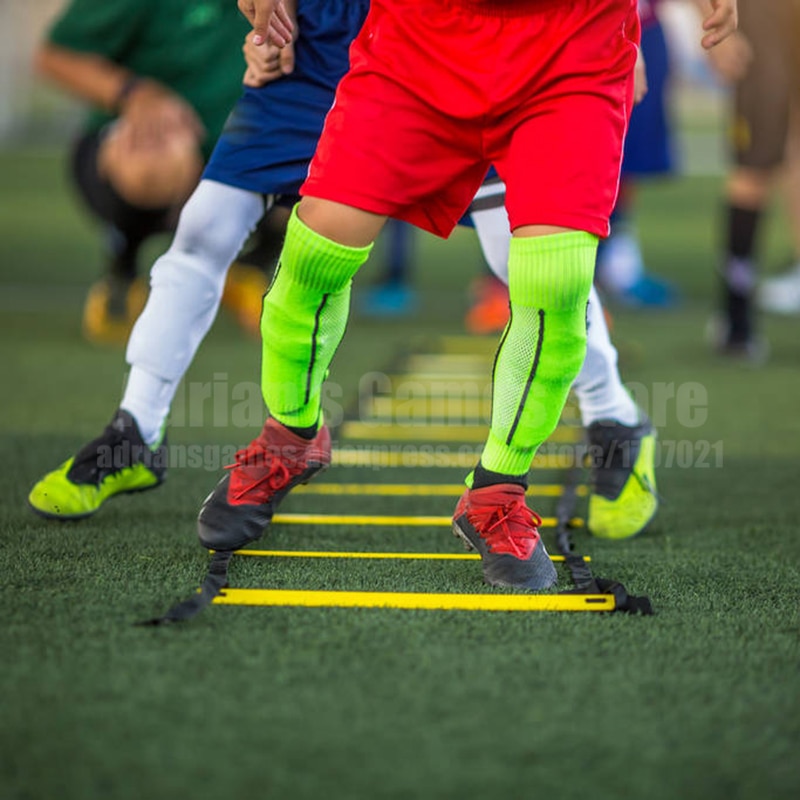 4/6/8/10/12/16/20 trin agility træningsstiger fodbold speed stige hjemme fitness udstyr fodbold træning trapper