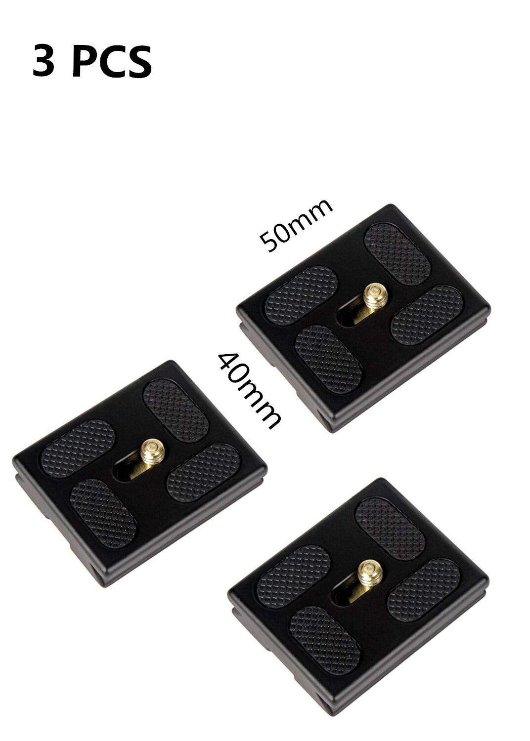 3 PCS Beike Universal Quick Release Platte mit 1/4 Schraube für BK-03 BK-02 Q06 Q02 Q555 Q999S Q666 Q999