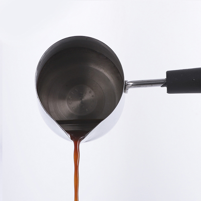 Moka holdbar tyrkisk kaffekande induktion komfur tekande kedel gas komfur opvarmning rustfrit stål mælkeskummekande latte pot