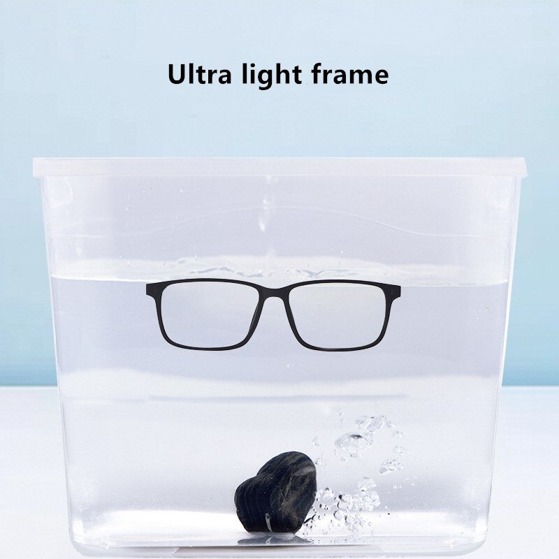 Pure Titanium Glasses Frame Myopia Glasses Male Light Comfortable Frame Black Large Full Frame Optical Glass Female Eyeglass