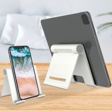 Tablet-ständer für desktop-computer, verstellbare und klappbare halterung für ipad pro, mini, air, xiaomi, samsung und smartphones 13 4 to zoll)