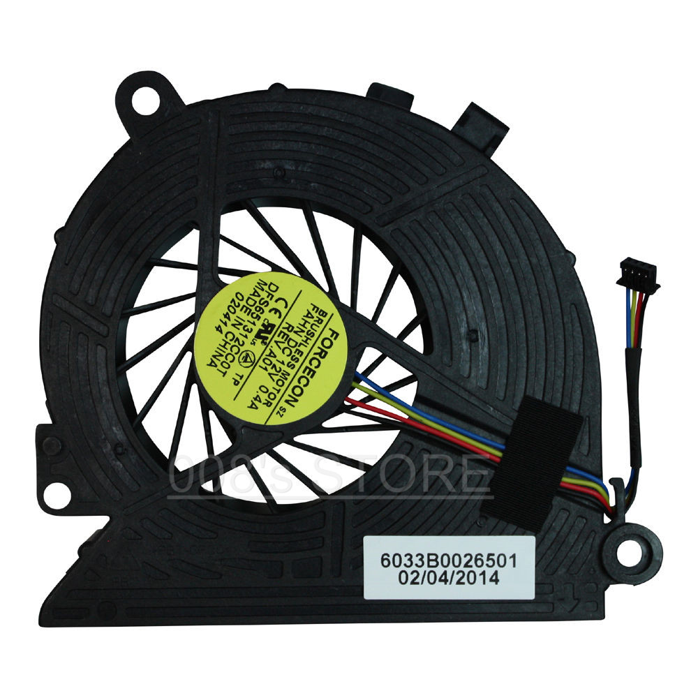 CPU Cooler Fan For HP 18 ALL-IN-ONE 18-1000 18-1200 18-1200CX 23-G025D 6033B0026501 DFS651312CC0T DFS200405010T 739393-001: Fan Original
