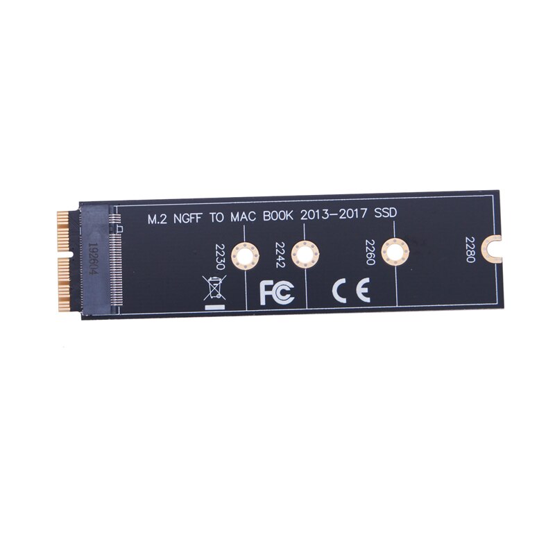 Convertidor de adaptador SSD M.2 NVME para MacBook Air , , , , A1465, A1466 Pro, A1398, A1502, A1419, 2230-2280, NVME/AHCI, M.2