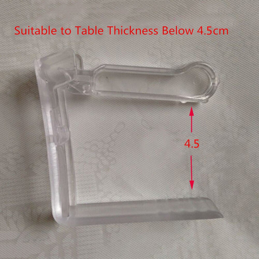 Doorzichtig plastic tafelkleed, handige clips, houder, doekklemmen, feest, picknick, bruiloft, gala