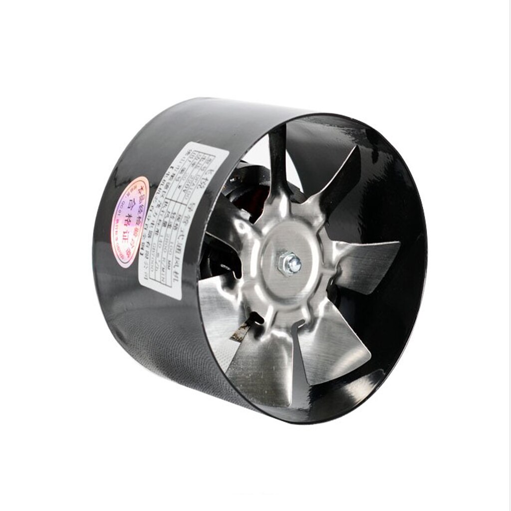 220V 4'' 25W Exhaust Blower Silent Wall Extractor Ventilation Fan Window Bathroom Kitchen Toilet Cooling Vents Ventilator Fan