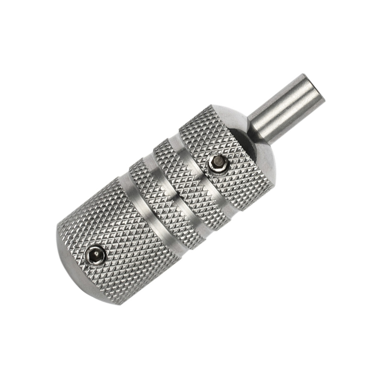 1PC 22MM Stainless Steel Machine Handle General Self-lock Tube Grip Machine Supplies (Silver)