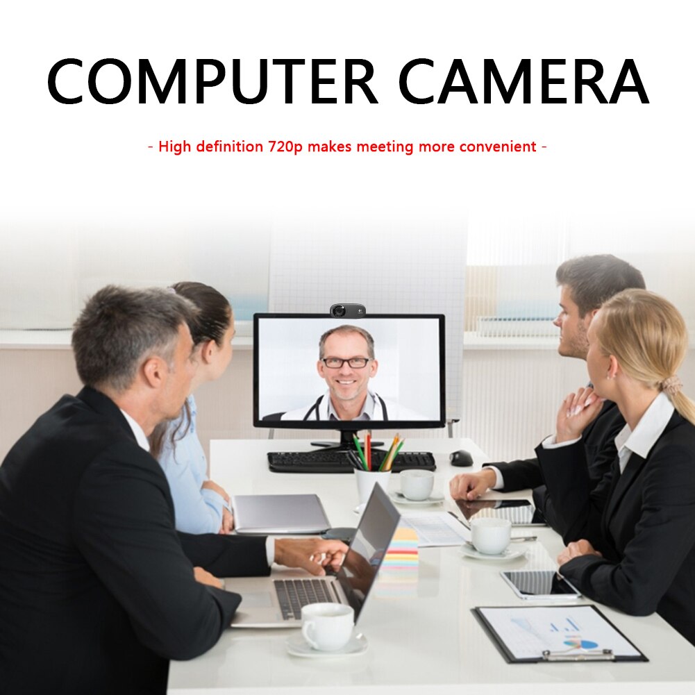 Logitech 720P 1080P Hd Webcam Computer Pc Laptop Web Camera Met Microfoon Voor Live-uitzending Video Bellen Conferentie werk