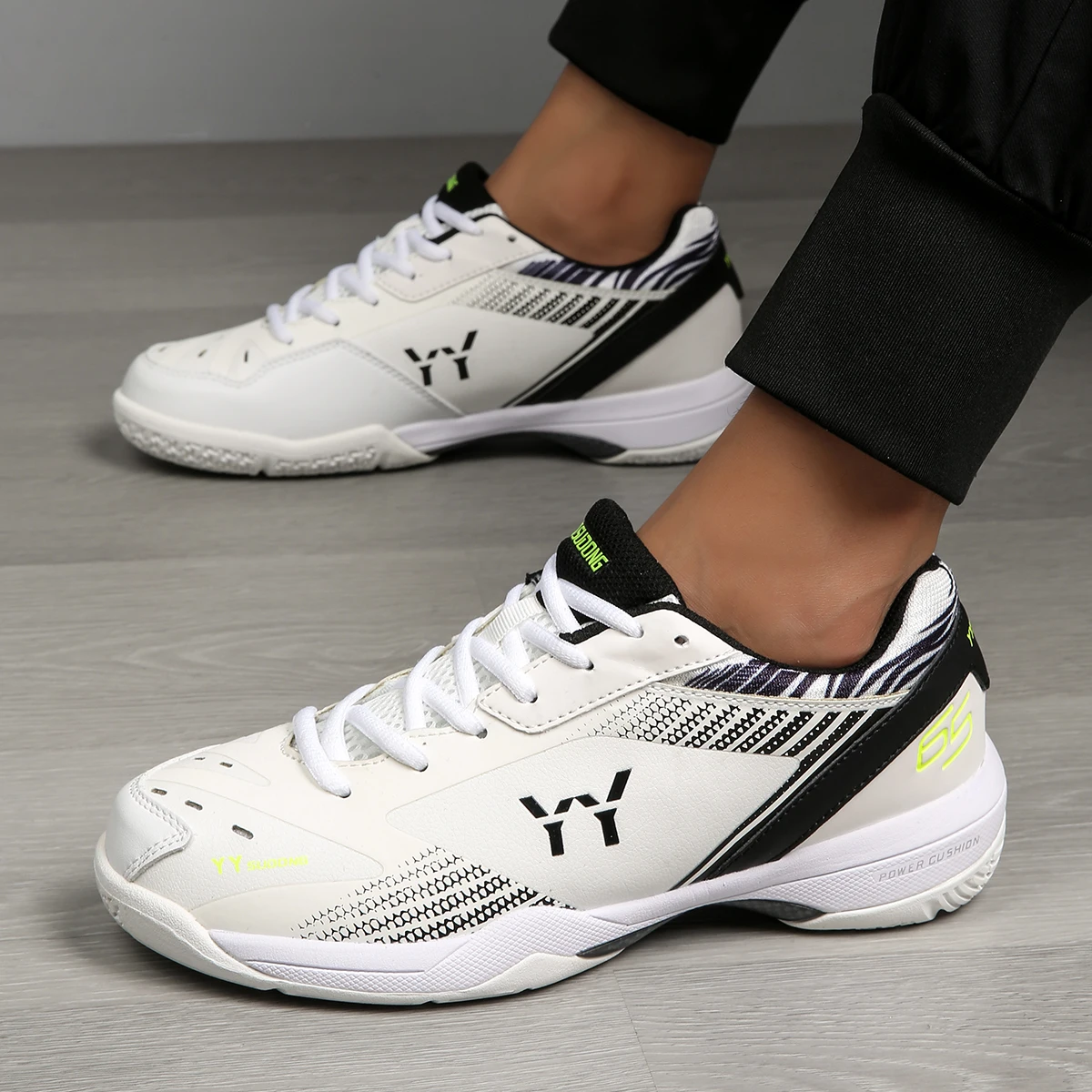 Männer Badminton Schuhe Wettbewerb Tragen Beständig Tischtennis Schuhe Ausbildung Turnschuhe Männlichen Original Volleyball Schuhe