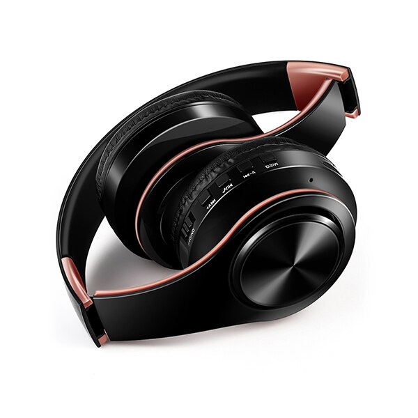 AYVVPII Lossless Player Bluetooth Headphones with Microphone Wireless Stereo Headset Music for Iphone Samsung Xiaomi mp3 Sports: black rose gold