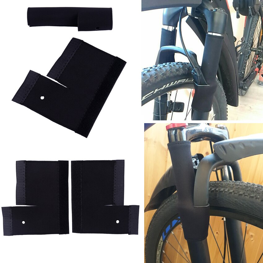 Housse de protection pour fourche avant, 1 paire, protection pour cadre de vélo, protection pour fourche avant, accessoires de vtt