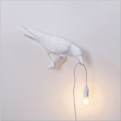Vogel Lampe Wand Led Mit Stecker In Kabel Für Wohnzimmer Büro Nacht Hause Lichter Decor: W2