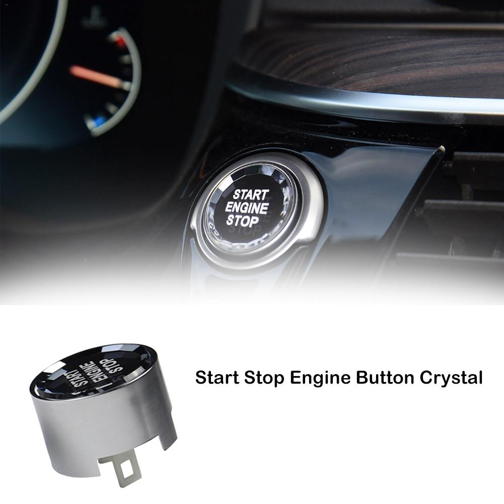 Start Stop Engine Button Crystal Decor