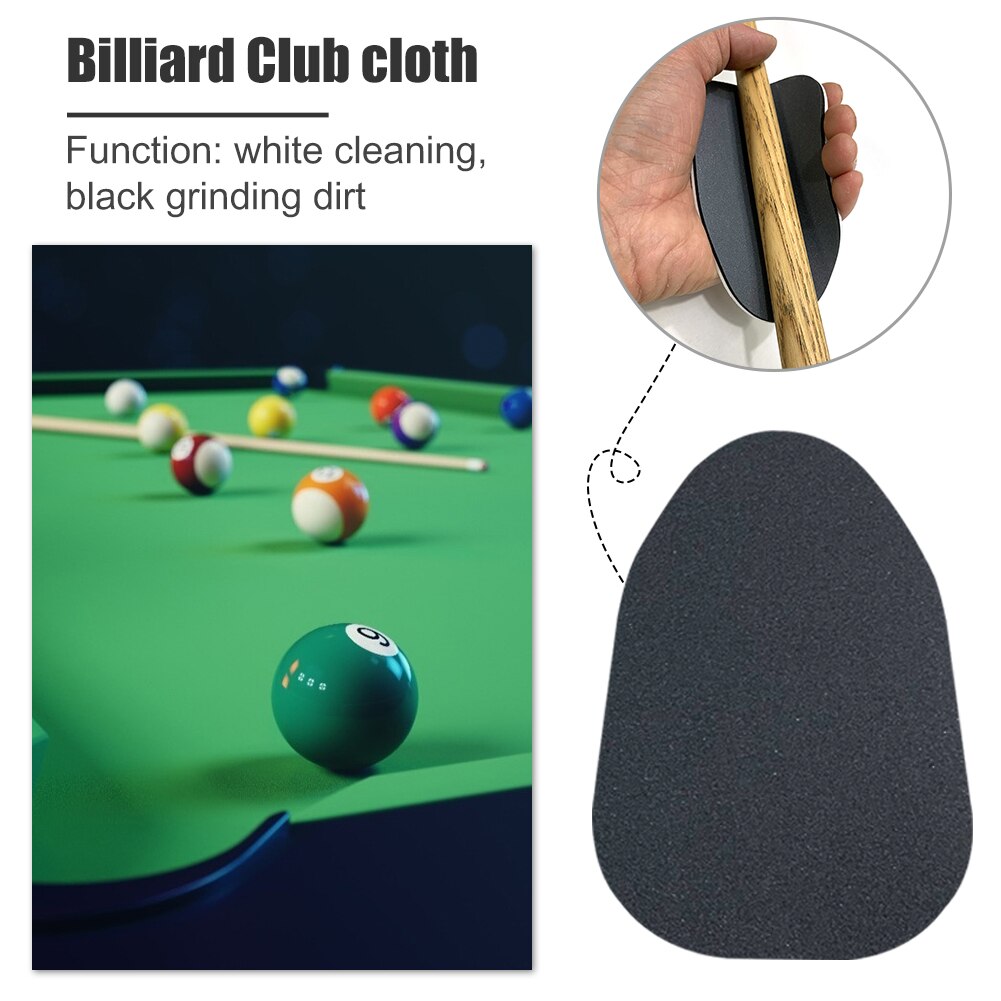 Billiard Pool Cue Burnisher Cleaner Polisher Home Cleaning Snooker Pole Training Pool Ball Accessories