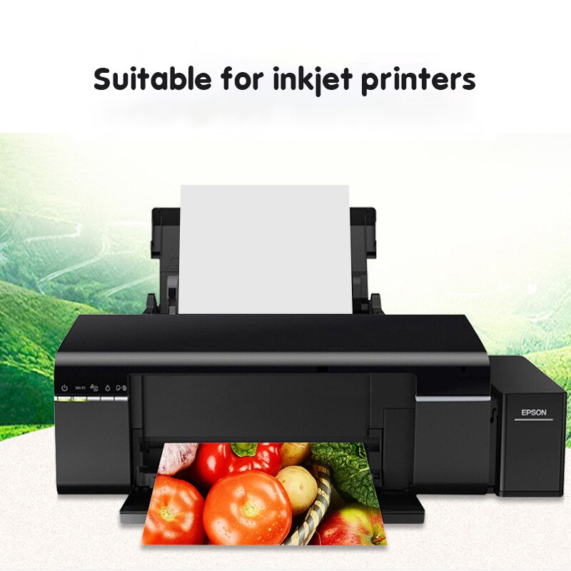 50 ark  a4 a5 inkjet-printere med farveindpakning højglans fotopapir fotostudie fotograf billedbehandling 230g printpapir
