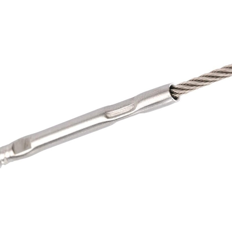 32 Pairs Swage Lag Schroeven Links & Rechts Voor 1/8Inch Dek Kabel Reling Systemen Hout Post Balusters voor Kabel Reling