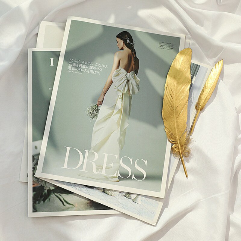 INS Photography propsPicture Album Magazine 28*21 cm DIY Photography Background Adornment Gourmetcosmetics photography props