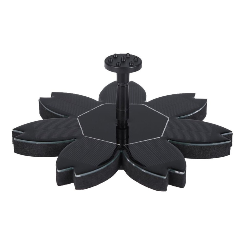 1 Innovative Flower Solar Powered Floating Fountain Water Pump for Pool Garden Pond Fish Tank Bird Baths