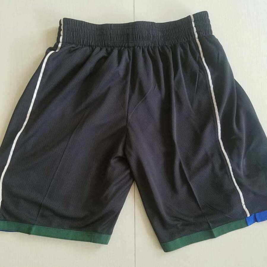 Men's Basketball Shorts - Milwaukee Style - Elastic Waist - Polyester