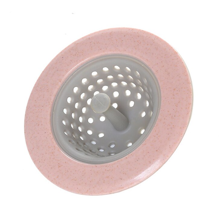 Filtro para desagüe de fregadero de cocina de silicona de 4 colores, filtro para fregadero de cocina con orificio de drenaje, filtro para el desagüe del baño, herramienta de filtro para el fregadero