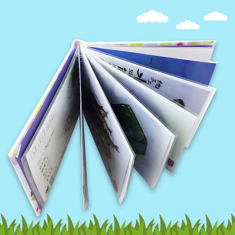Álbum de papel artesanal de 6 pulgadas, álbum de Navidad de dibujos animados, inserción de de guardería, postal, , colección de postales de dibujos animados