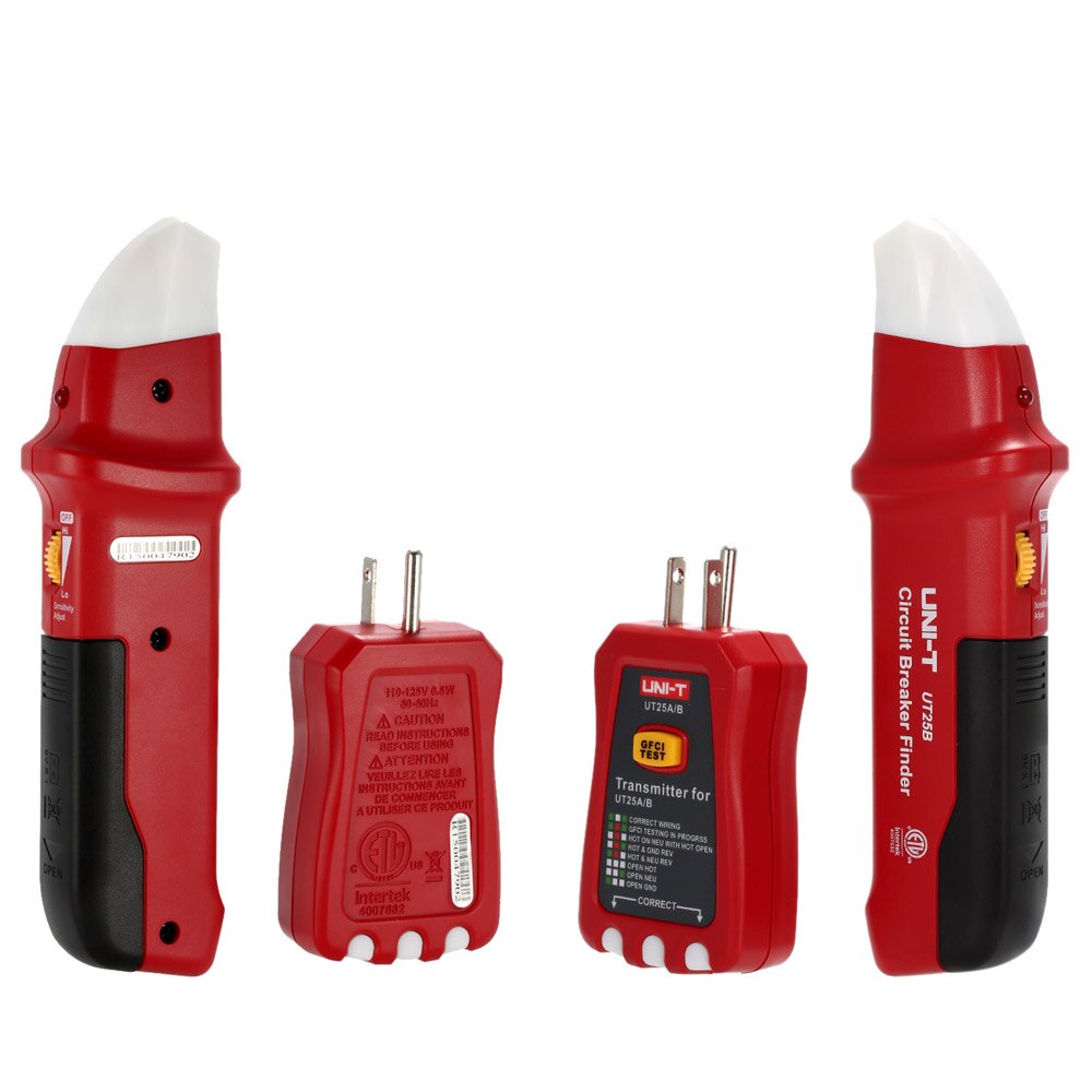 Uni-T UT25A UT25A/B Automatische Stroomonderbreker Finder Socket Tester Met Leds Indicator