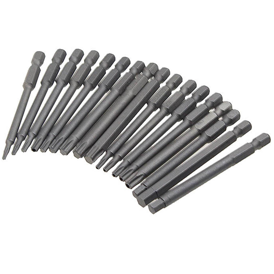 Extra Lange Bit Set 50 stücke 75mm Lange Quick Release Schraubendreher Bit Halter Sicherheit Bit Set Hex Bit