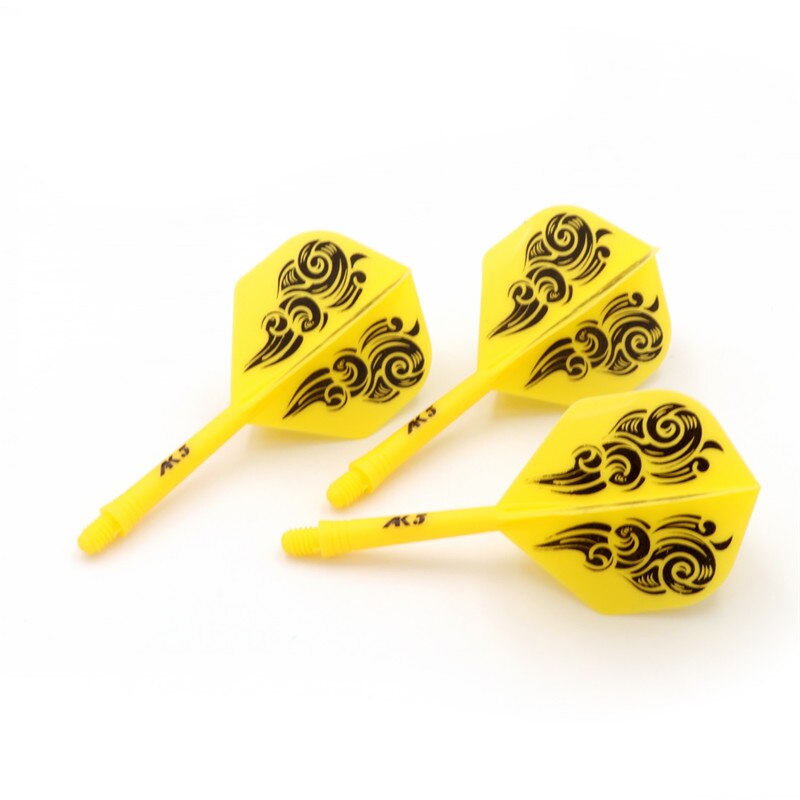 CUESOUL Rost Integrated Dart Shaft and Flights Standard Shape,Set of 3 pcs: CSAK-57XFY